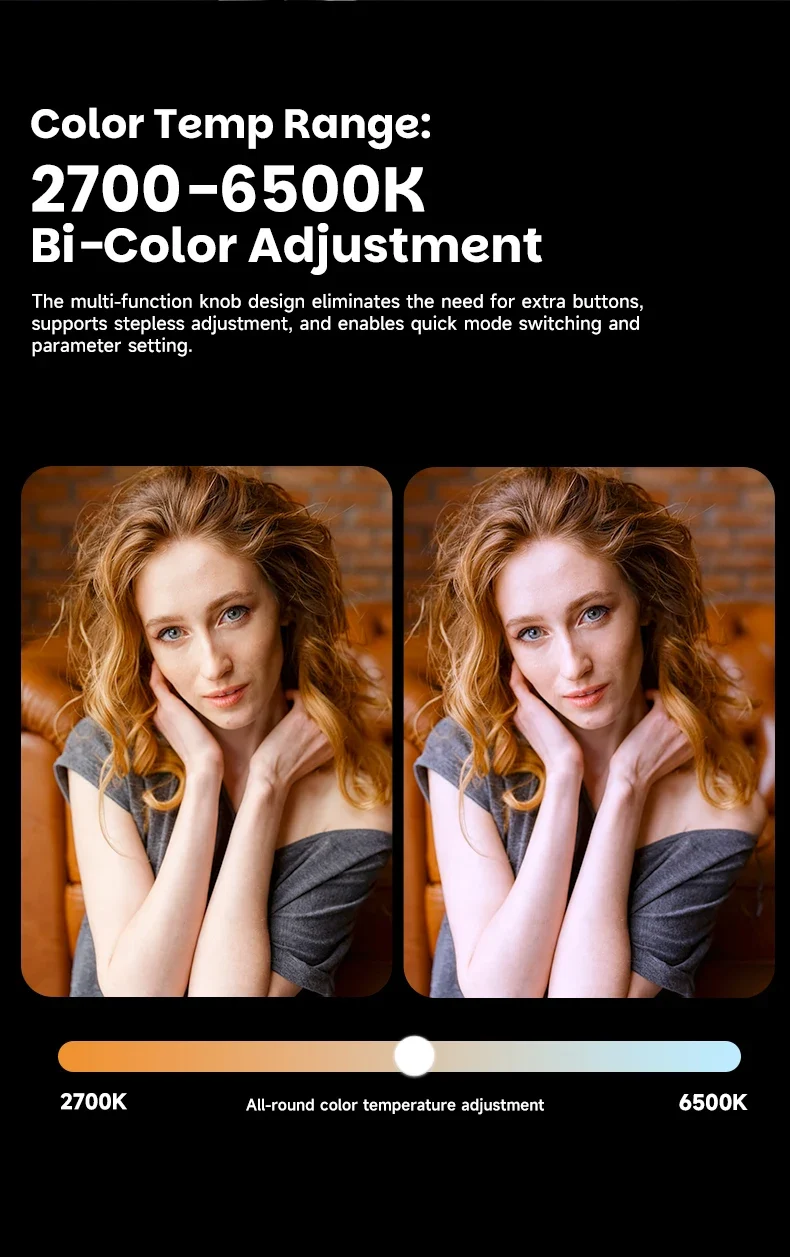 Miaotu RGB Photography Light G230W G330W Portable LED Video Lamp 2800K-6500K Studio Live Fill Light