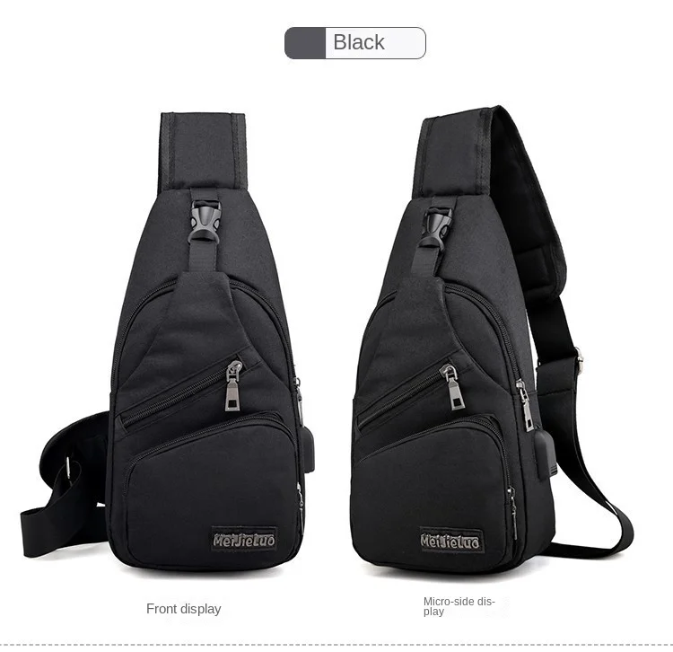 Fashion Casual Crossbody Bag Small Men's Shoulder Bag Men Diagonal Backpack Messenger Phone Bag Boy Fanny Chest Pack New