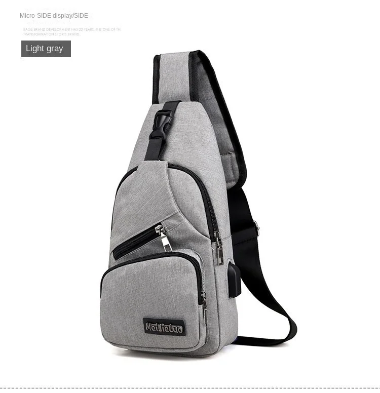 Fashion Casual Crossbody Bag Small Men's Shoulder Bag Men Diagonal Backpack Messenger Phone Bag Boy Fanny Chest Pack New