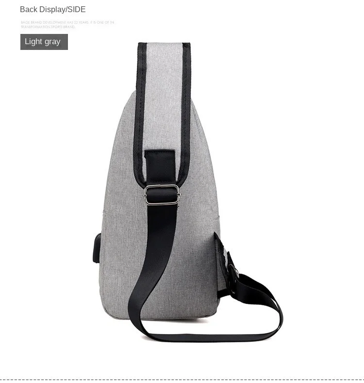 Fashion Casual Crossbody Bag Small Men's Shoulder Bag Men Diagonal Backpack Messenger Phone Bag Boy Fanny Chest Pack New