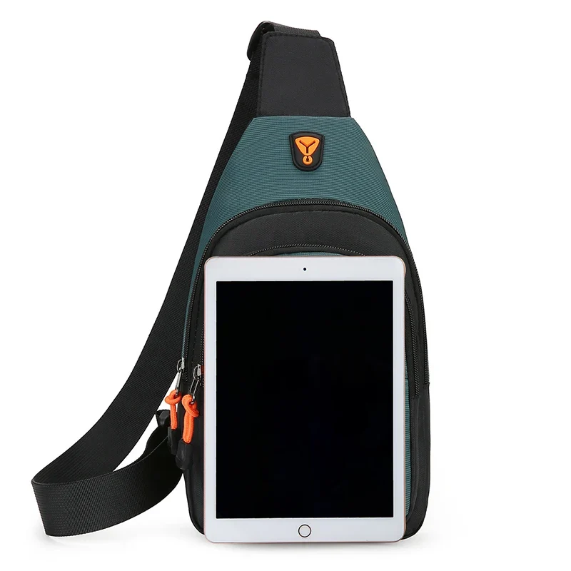 Men's leisure outdoor hiking bike shoulder bag, waterproof sports crossbody bag, travel backpack, men's chest bag, shoulder bag
