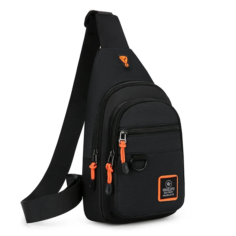 Men's leisure outdoor hiking bike shoulder bag, waterproof sports crossbody bag, travel backpack, men's chest bag, shoulder bag
