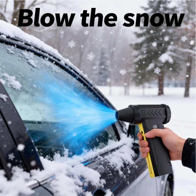 High-Speed Turbo Electric Portable Cooler Air 160000 RPM Rechargeable Powerful Violent Dust Blower Brushless Motor