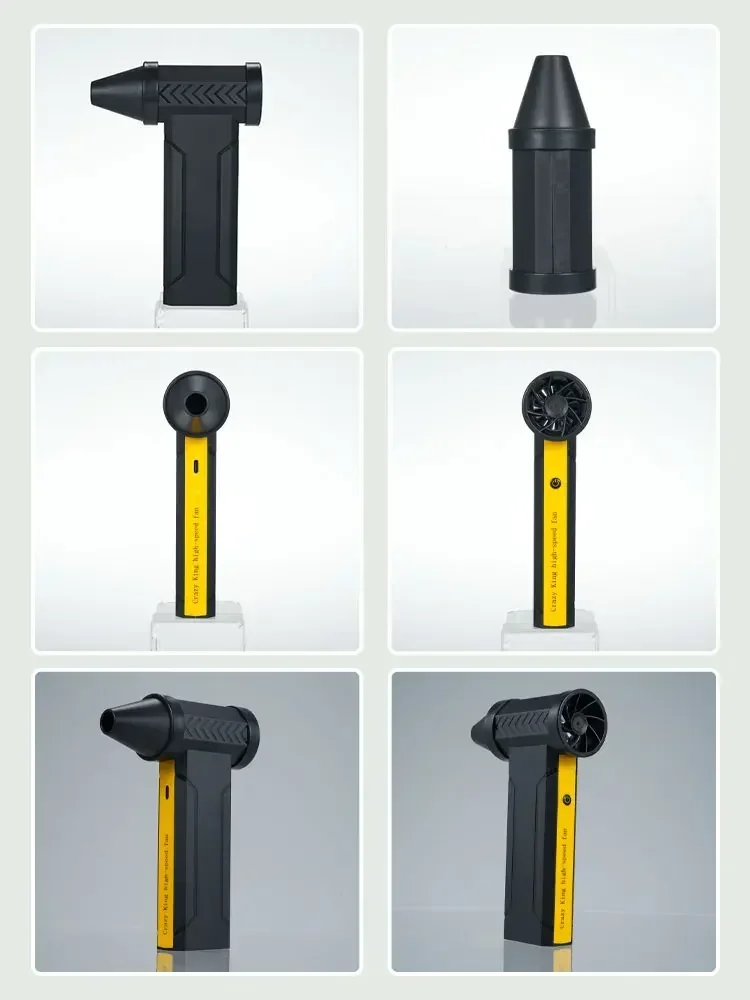 High-Speed Turbo Electric Portable Cooler Air 160000 RPM Rechargeable Powerful Violent Dust Blower Brushless Motor