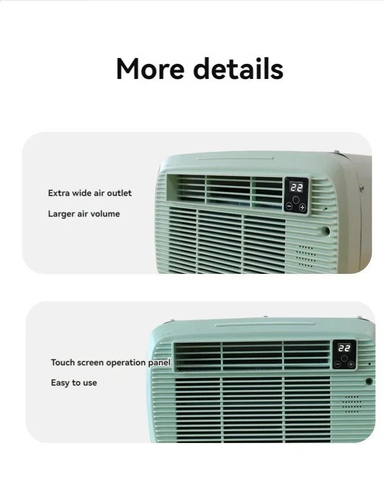 Portable Mobile Air Conditioner Hot Selling Upgrade 650W Refrigeration Outdoor Camping Tent Small Air Conditioner