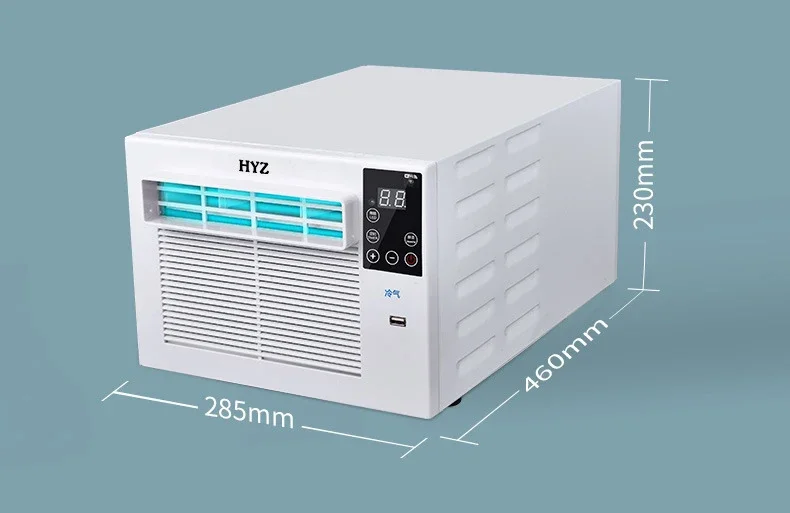 Home Portable Mobile Air Conditioning Dehumidification Desktop Mini Cooling Only Machine Free Installation with Remote Control