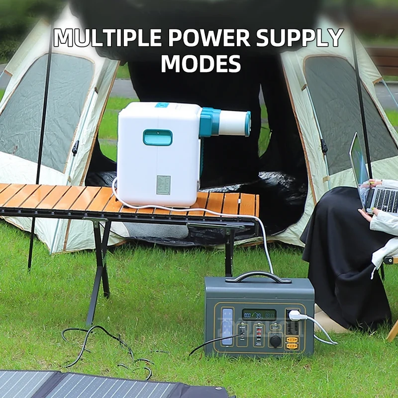 220V Mobile Air Conditioning Machine Free Installation Air Conditioner Small Camping Climatisation Cooling Machine