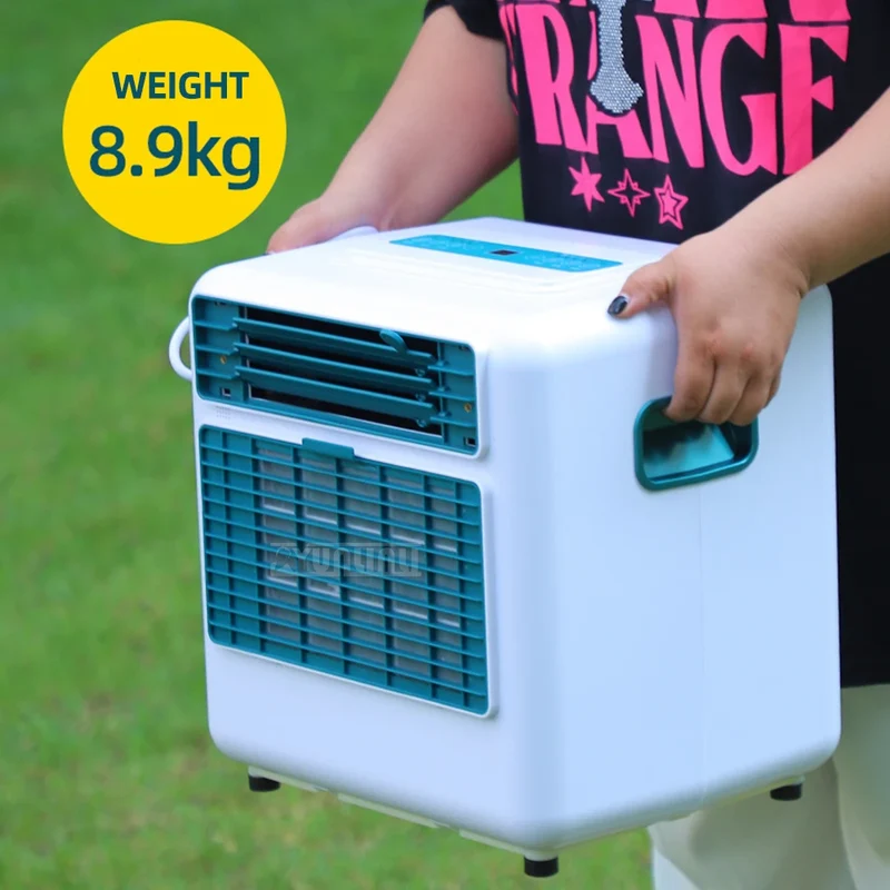 220V Mobile Air Conditioning Machine Free Installation Air Conditioner Small Camping Climatisation Cooling Machine