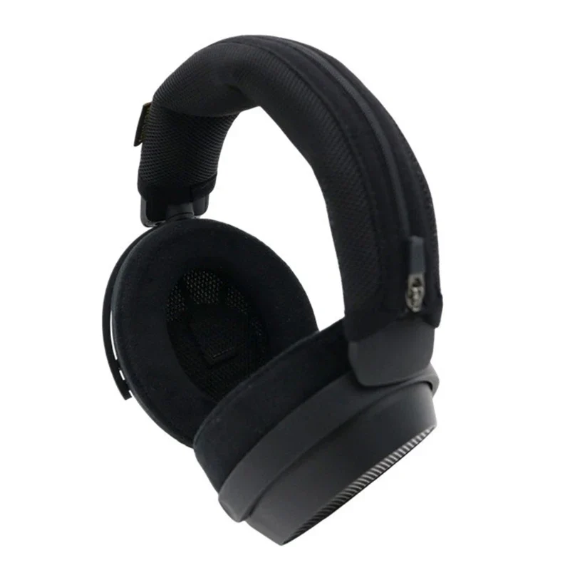 Ergonomic Headband Cushion Sleeve Replacement for HD490 Professional Headphone Stretchable Fabric Pressure Relief