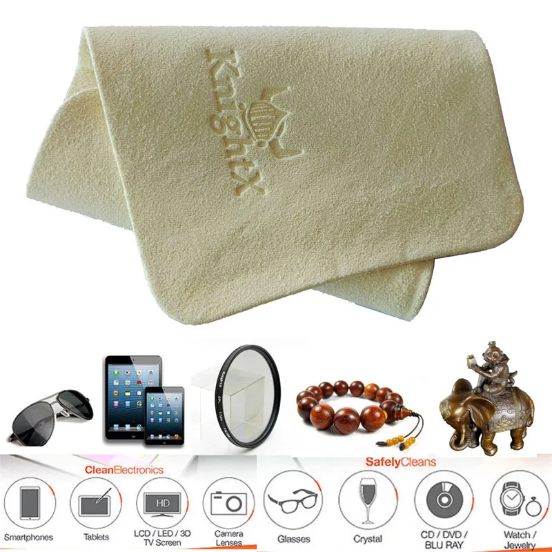 KnightX High quality Glasses Cleaner Microfiber Glasses Cleaning Cloth For Lens Phone Screen Cleaning Wipes