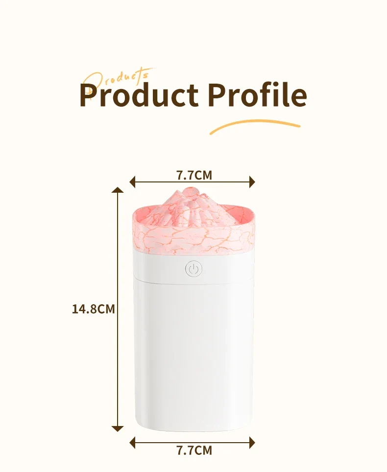 A25 small square campfire humidifier