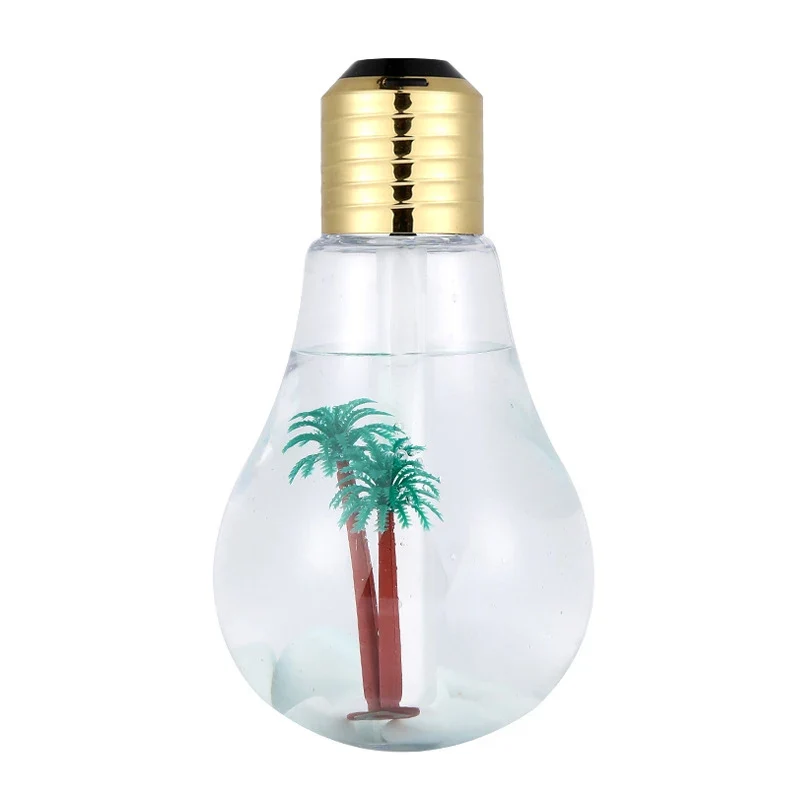 New Small Bulb Humidifier Bedroom Ultra Large Mist Desktop Air Humidifier