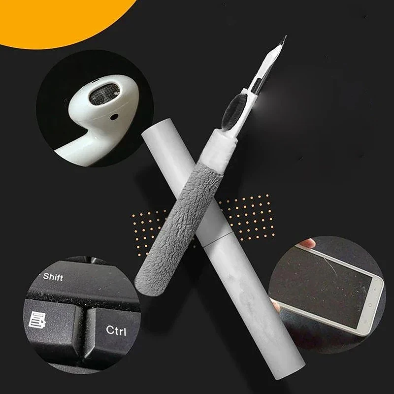 1pcs Multifunctional Headphone Cleaning Pens Bluetooth Earphone Cleaning Tools Phone PC Screen Keyboard Integrated Cleaning Tool