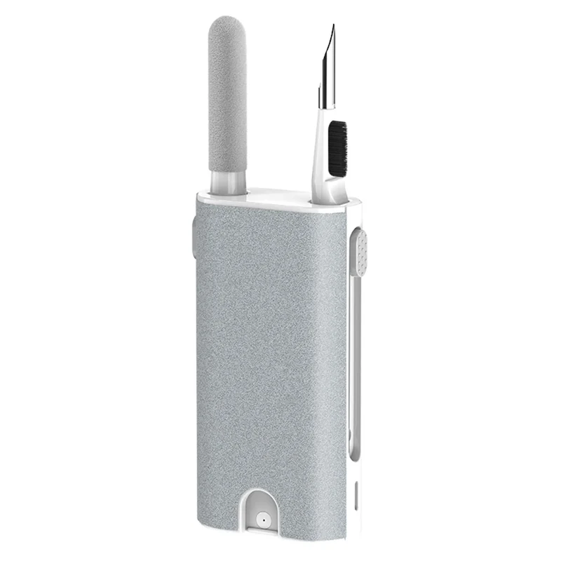 5 in 1 Phone Screen Cleaning Tools with Spray Port Portable Earphone Cleaning Pen Multifunctional Accessories for Airpods 3