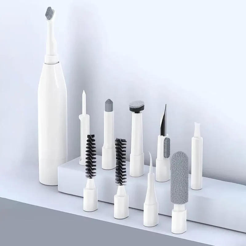 New 22-in-1 Multi-Functional Cleaning Kit 1 Step Deep Clean Set Keyboard Brush Earphone Screen Cleaner Electronics Accessories