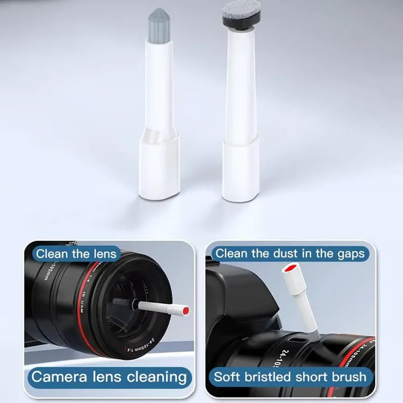 New 22-in-1 Multi-Functional Cleaning Kit 1 Step Deep Clean Set Keyboard Brush Earphone Screen Cleaner Electronics Accessories