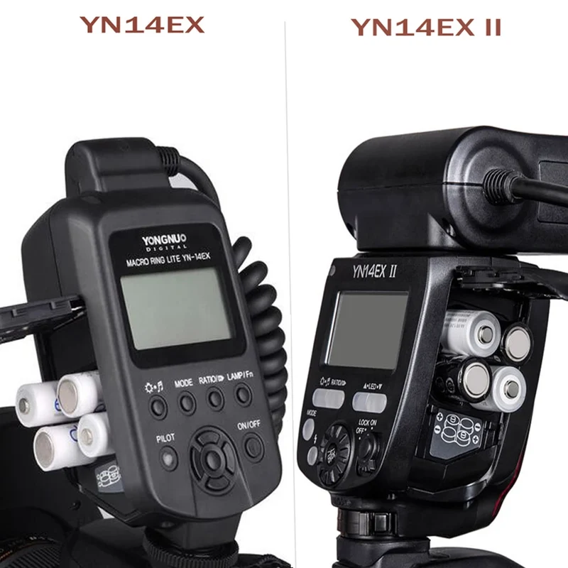 Yongnuo YN14EX II TTL Macro Ring Flash Speedlite Led Light for Canon Sony Camera Oral Cavity Teeth Ornaments Close-up Shooting