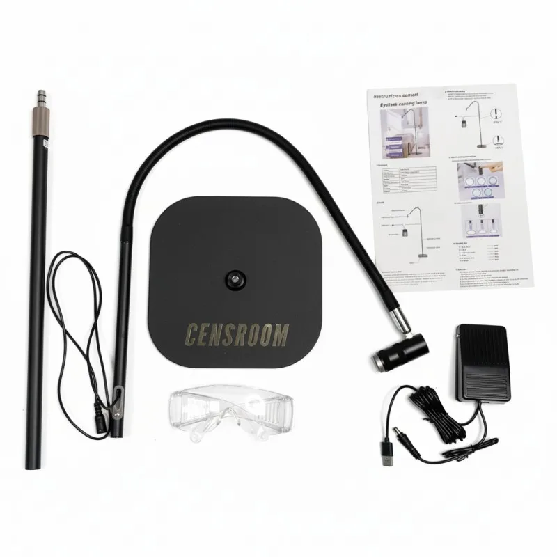 UV Lash Lamp for Eyelashes Extension Eyelash Glue Cure LED Lamp Beauty Polish Gel Fast Dryer Curing Light