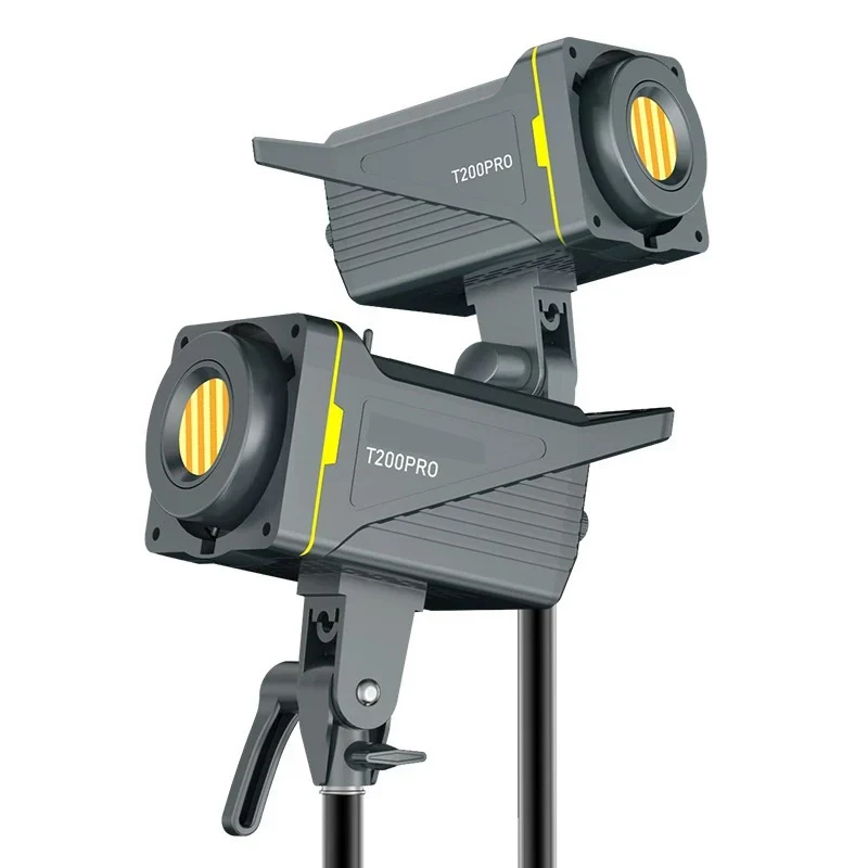 Sun Lamp Portable LED Photography Fill Light 200W Studio Video Light 95+ 2700K-6500K 220V Dimmable Bowens Mount Continuous Light