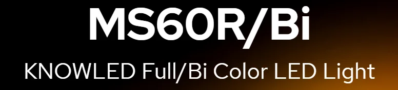 Godox MS60R RGB MS60Bi Bi-Color LED Light For Film, Broadcast & Video Production - KNOWLED Series