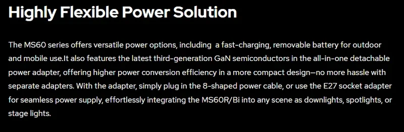 Godox MS60R RGB MS60Bi Bi-Color LED Light For Film, Broadcast & Video Production - KNOWLED Series