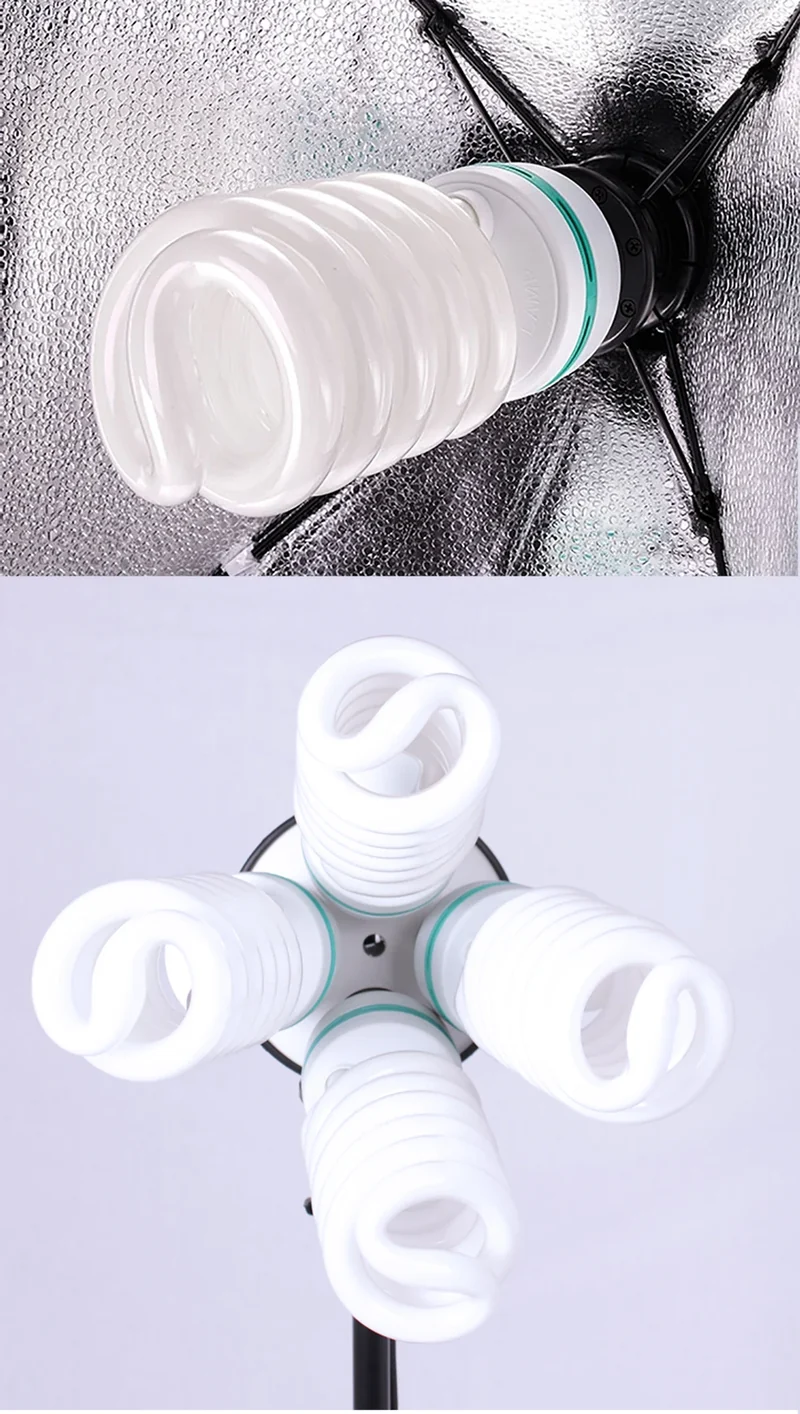SH 135W LED Lighting Bulbs Photography Video Light Lamp Light Bulb Daylight E27 Socket For Softbox Photo Video Studio