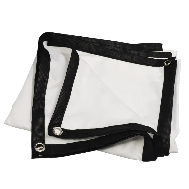 MIXITO Projection Curtain 16: 9 Ratio Hight-Density 60-200 Inch Foldable Anti-Crease Portable Movie Projector Screen