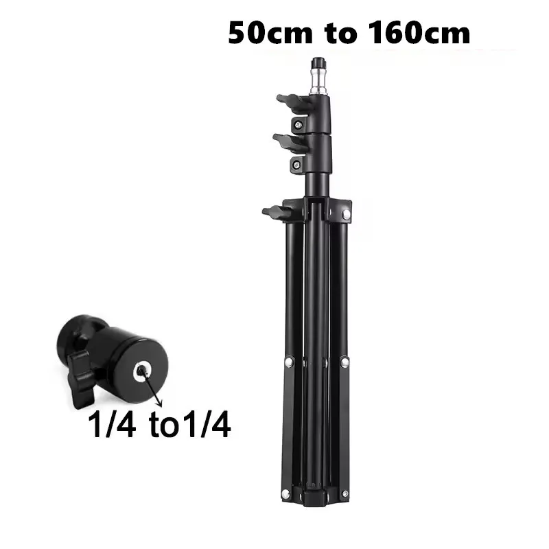 Xiaohui 50cm-160cm Universal Portable Bracket for HY300 Mini Projector Tripod Stand Mount Max load-bearing 3.3 pounds