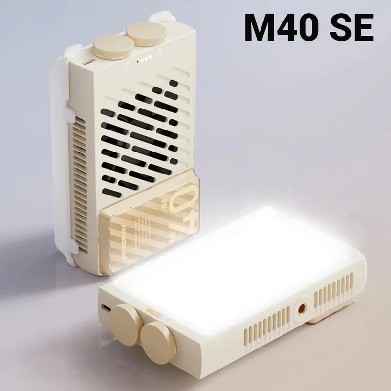 NEW ZHIYUN FIVERAY M40 SE 40W Portable LED Video Light Bi-Color 2700K-8500K Photography Fill Light for Vlog Live Streaming