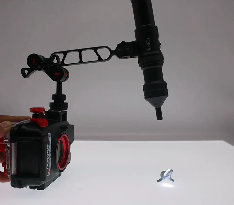 Nitescuba V20 Diving Led Video Light Glare 2000 Lumen Astigmatism Lamp Focus With Red Light Tg6 Gopro Underwater Photography