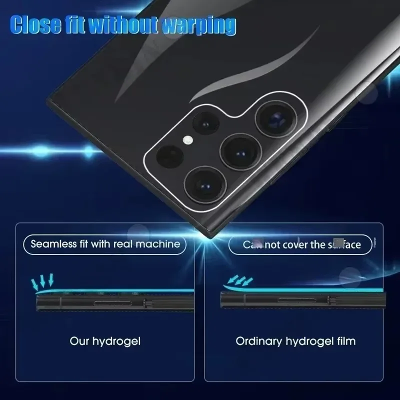 5Pcs Back Hydrogel Film For Samsung S26 S25 S24 Ultra Plus FE Screen Protector For Galaxy A56 A55 A36 A35 A15 A16 5G Back Film