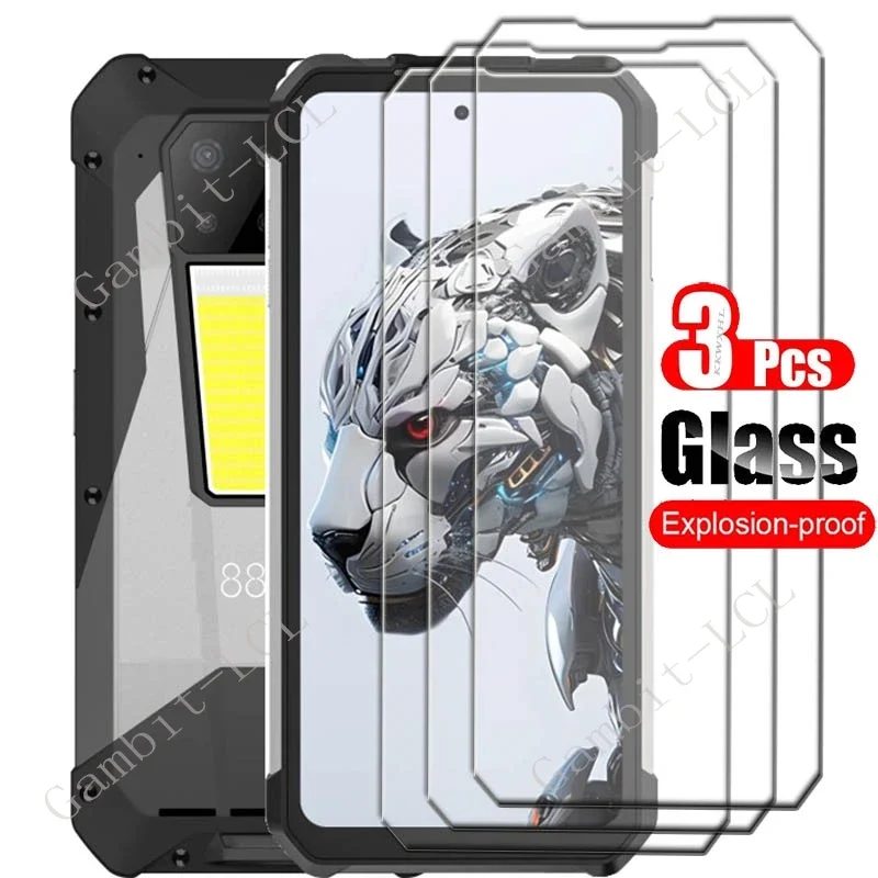 3PCS For Unihertz 8849 Tank 3 Pro Tempered Glass Protective On Tank3Pro 3Pro Tank 2 Tank2 6.8" Screen Protector Cover Film