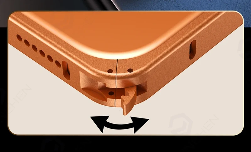 17pro Light Aluminum Metal Bumper Case Orange For iPhone 12 13 14 Plus 15 16 17 Pro Max Ultra Thin Alloy Back Frame Accessories