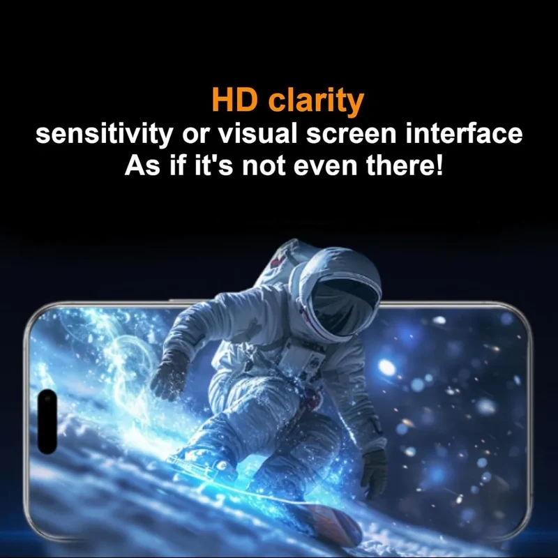 For IPhone 17 ProMax/17 Pro/17 Air Easy To Install Tempered Glass Screen Protectors HD Clear Films for IPhone 17 17Pro 17Air
