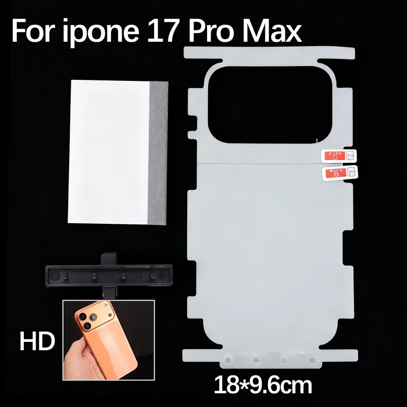For Apple iPhone 17 16 Pro Max 17 Air 17Pro Wrap Side Edge Back Protector Scratch Autorepair Matte/HD Soft TPU Hydrogel Film