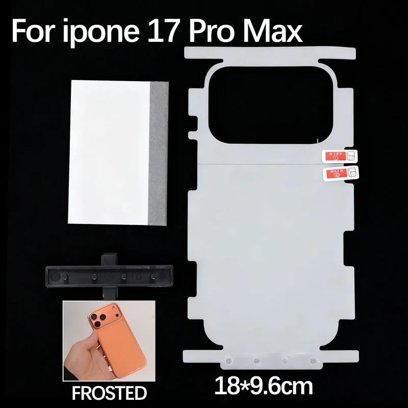 For Apple iPhone 17 16 Pro Max 17 Air 17Pro Wrap Side Edge Back Protector Scratch Autorepair Matte/HD Soft TPU Hydrogel Film