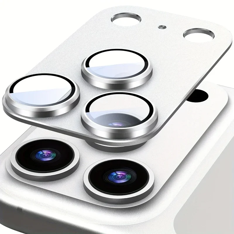 1PC Matte Protective Film For iPhone 17 Pro Max iPhone 17 Pro 17 Full Coverage Ultra-Thin Camera Lens Protector Drop Metal Frame