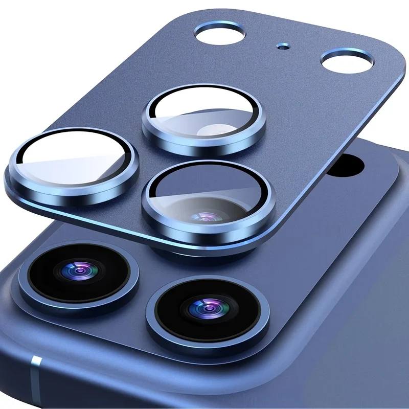 1PC Matte Protective Film For iPhone 17 Pro Max iPhone 17 Pro 17 Full Coverage Ultra-Thin Camera Lens Protector Drop Metal Frame