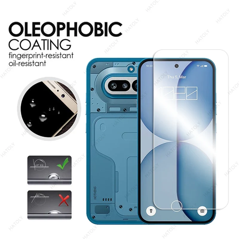 For Nothing Phone 4a Pro Glass Clear HD Protective Film For Nothing Phone 4a Temperd Film Screen Protector Camera Lens Protector