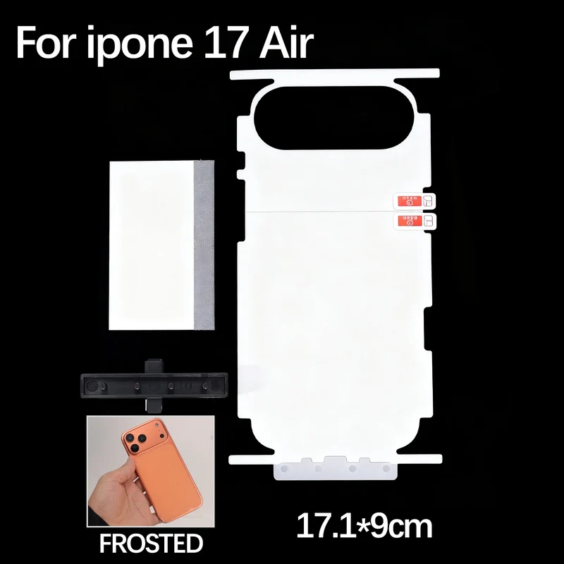For iPhone 17 Pro Max Air 17Pro 17PM 17Air HD Side Frame Back Full Coverage Protective Film For iPhone17 Border Hydrogel Film