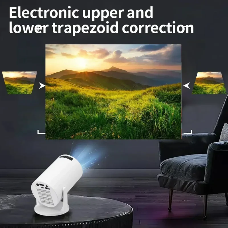 New Projector 4K Android 11 HY300 Wifi6 290ANSI Allwinner H713 BT5.0 1080P 1280*720P Cinema Outdoor Portable Projetors