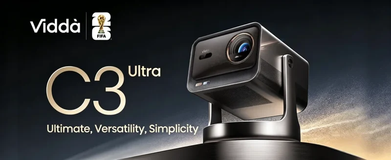2026 C3 Ultra Native 1080P Projector 1000 CVIA Lumens 120Hz MT9669 Chip 4GB+64GB LCD Projector Eye-Care Auto Focus Keystone