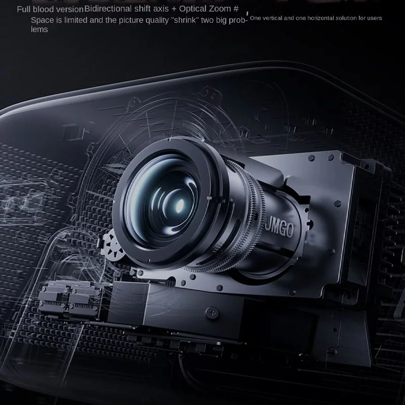 JMGO Projector N5 Pro DLP Optical Zoom Three-Color Laser Home 4K Ultra-HD Connectable Mobile Phone Screen Mirroring Android