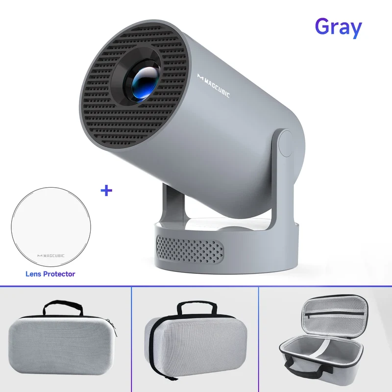 Magcubic HY300 Pro + Projector 8K 720P With 5W Speaker Android 14 8000 Lumens WiFi 6 BT5.4 Outdoor Video Home Theater Projector