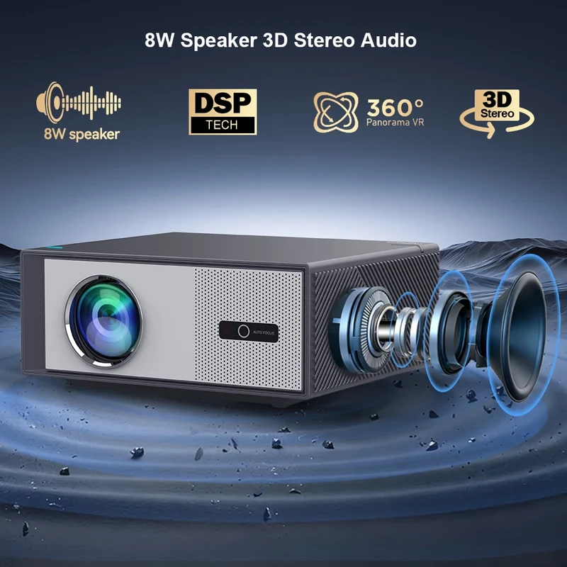ThundeaL TD95 Max Full HD 4K 2G 32G Wifi Android Smart Beam Projector Home Theater Cinema TD95MAX 3D Image Portable Projector