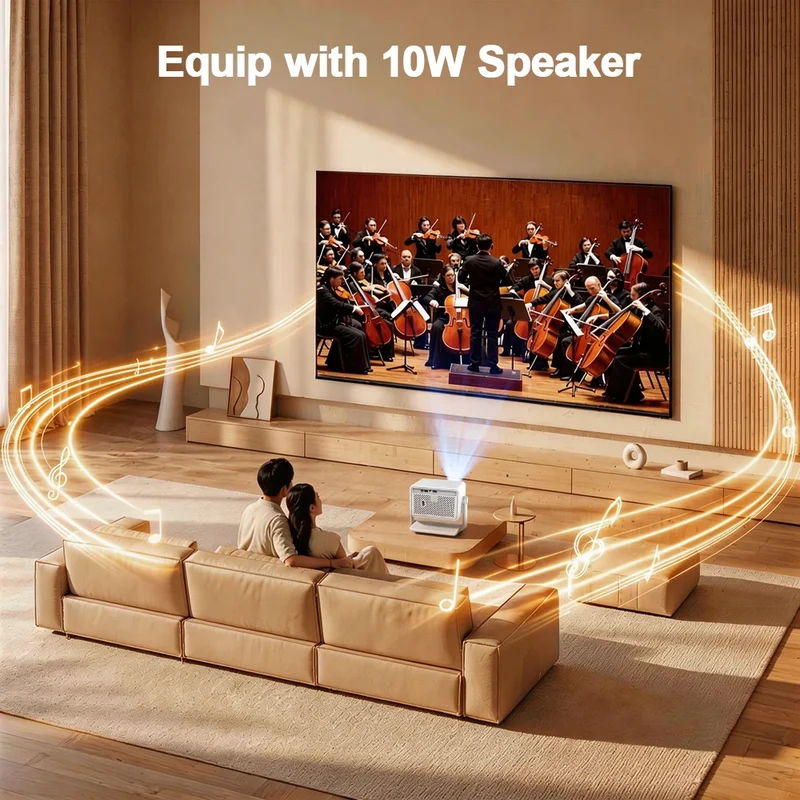 PG370 MAX Full HD 1080p 4K Beam Projector 3D image Wifi Smart TV Home Theater Cinema In A Box PG370MAX Mnini Portable Projector