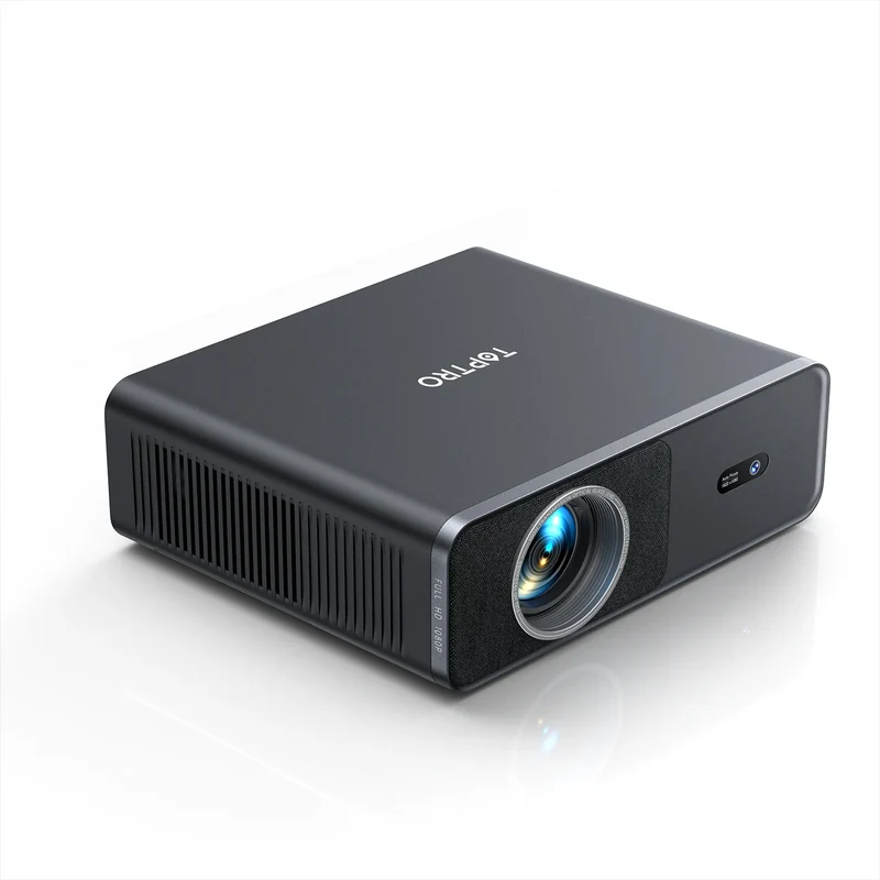 TOPTRO A1 4K Projector Official Netflix 1000ANSI Native 1080P Auto Focus & Keystone 38000 lumens BT5.2 WIFI6 Smart Home Theater