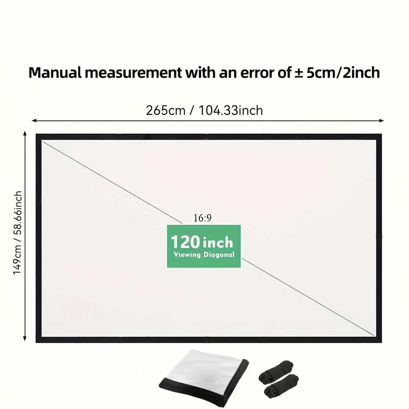 Mini 4K Projector Wall Projector, Portable Outdoor Movie Projector with Built-in Wi-Fi, Speaker & Digital Keystone, HDMI/BT,