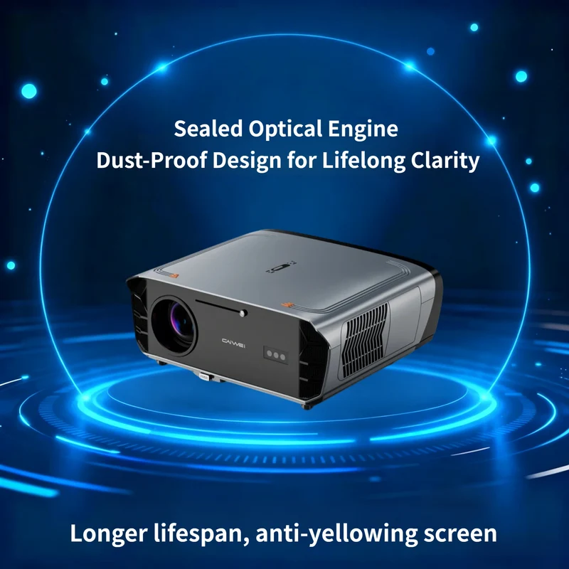 4200 ANSI 4K UHD Projector Smart Android 14 Google TV Video Beamer 2.4G+5G WiFi6 TOF Auto Focus Dual Speaker Home Theater 2026