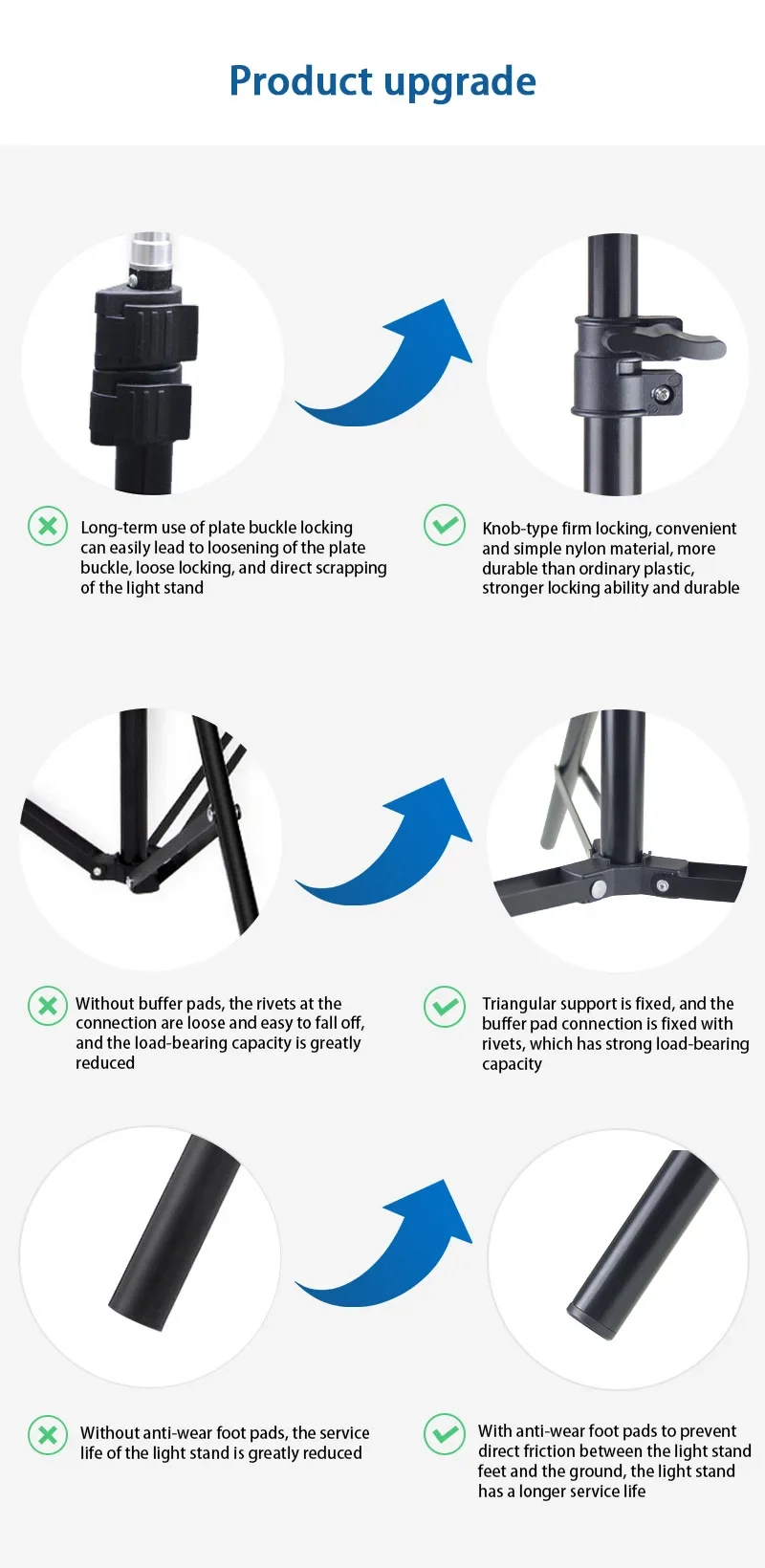 110cm Universal Portable Bracket For Magcubic HY300 Pro Projector Tripod Stand Mount For Magcubic HY320mini Projector 5-50cm New